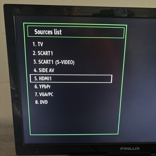 Finlux 22FGE274B-NC TV Television 22” HDMI Built In DVD - Gaming - No Remote - Picture 19 of 24