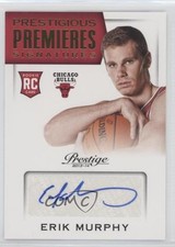 2013 Panini Prestige Prestigious Premieres Signatures Erik Murphy Rookie Auto RC