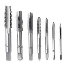 7Pcs M3 M4 M5 M6 M8 M10 M12 Thread Tap Set Metric Spiral Point Taps... 