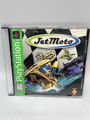 Jet Moto (Sony PlayStation 1, 1997) PS1 Greatest Hits Spiel & Anleitung - Bild 2 von 6