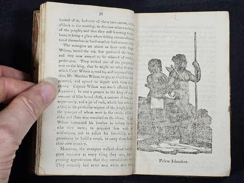 1818 SHIPWRECKS Wonderful Escapes! Pelew Islands Antelope Packet WOODCUTS RARE - Picture 15 of 21
