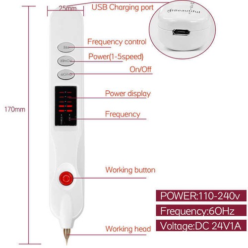 Hot Sale White Wireless Plasma Pen/Black/White Wired Plasma Pen/Gold/Silver Tips - Picture 5 of 16