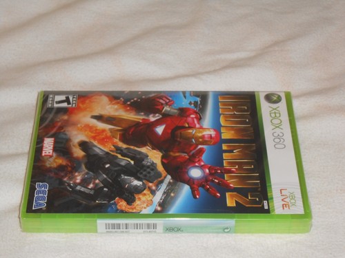 NEU Iron Man 2 XBox 360 Spiel VERSIEGELT Ironman II Sega Marvel Tony Stark US NTSC - Bild 5 von 5