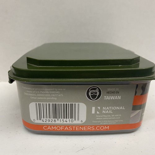 Camo Edge Terrassenschraube Protech beschichtet 350 Stück 1 7/8 Zoll Verbund Terrassenschrauben NEU - Bild 4 von 5