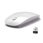 2.4Ghz Usb Wireless Optical Mouse Mice for Apple Mac Macbook Pro Air Pc White