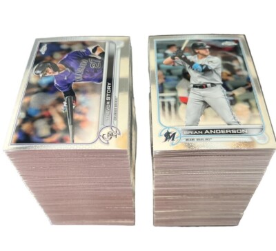 2022 Topps Chrome Base Singles! BUY 3, GET 2 FREE! $10+ FREE SHIPPING!