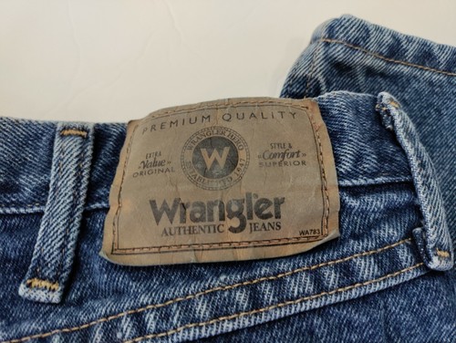 Wrangler 9760WDR Men's Blue Relaxed Fit 100% Cotton Jeans 36 x 29 - Picture 4 of 5