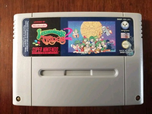 Lemmings 2 the Tribes Super Nintendo SNES Video Game PAL Complete **FAST P&P** - Picture 9 of 10