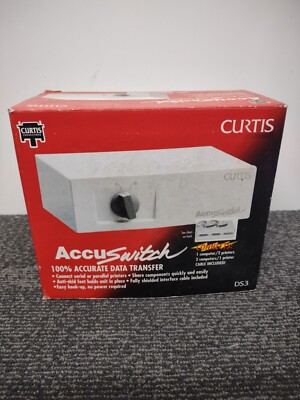 ''NEW'' CURTIS A-B DATA SWITCH DS-3