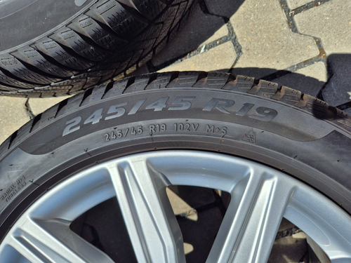 19 Zoll Original Audi A6 S6 Kompletträder 245/45R19 Winterreifen Radsatz Räder - Bild 8 von 14