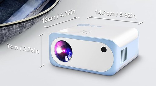 Mini 1920x1080P Projector - Indoor/Outdoor - Wide Compatibility - Picture 4 of 5