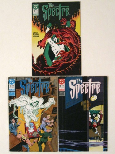 The SPECTRE #16 17 & 20 (July - November 1988) Copper-Age DC Comics!