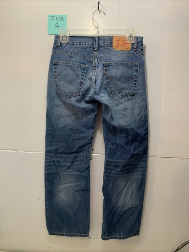 Levis 505 Blue Jeans Kid’s size 12 - Picture 4 of 5