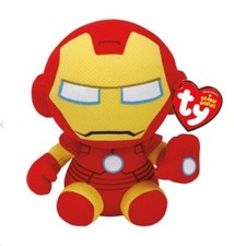 Ty Beanie Babies 8" Iron Man Plush Marvel Toy
