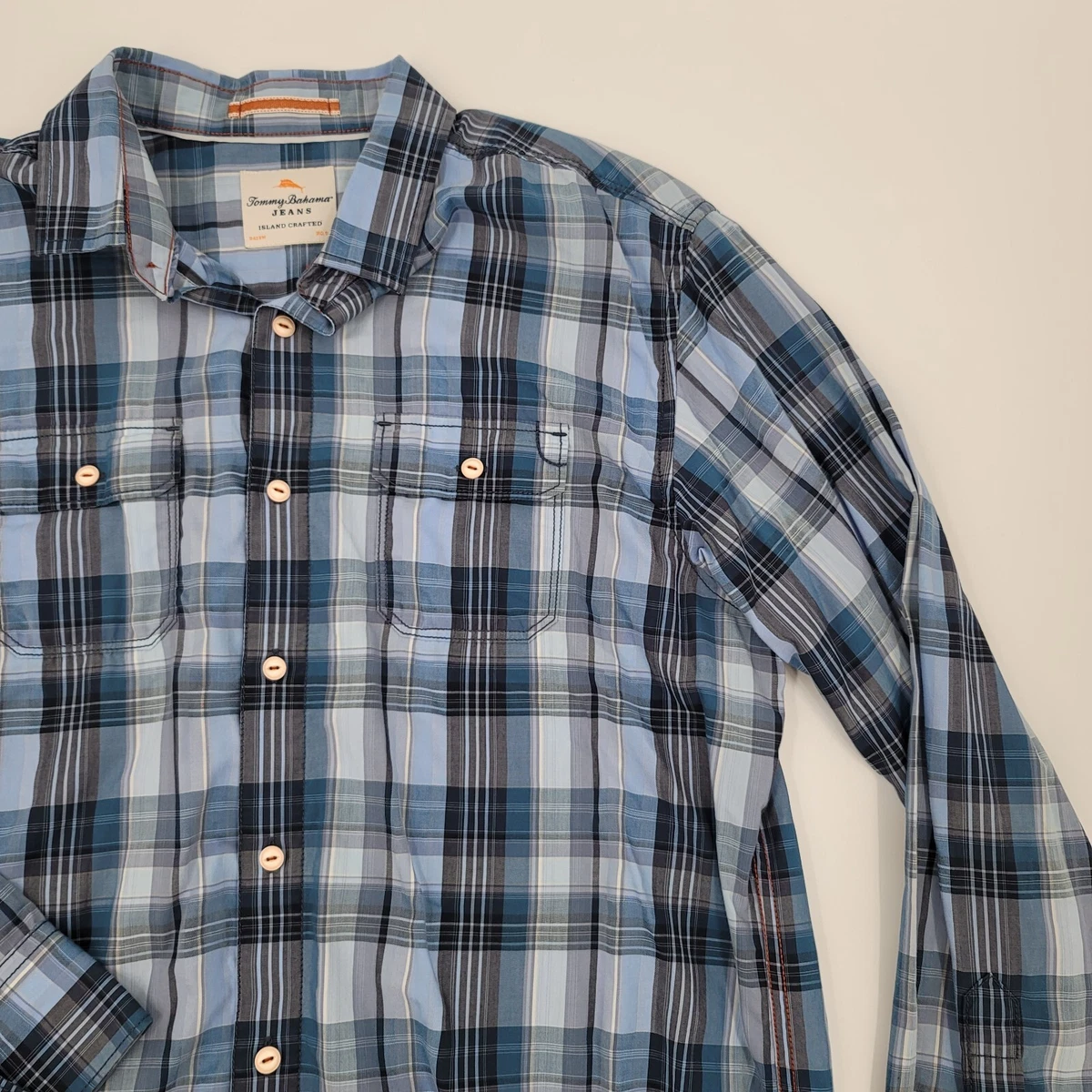 Tommy bahama long sleeve button clearance down