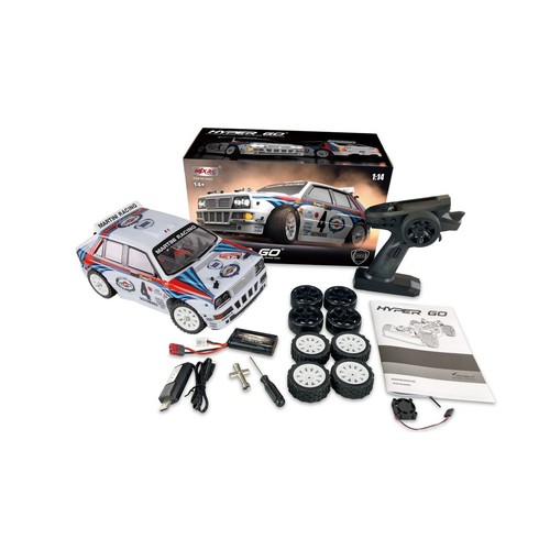 Amewi 21109 Hyper Go Lancia Delta HF Integrale Rallye/Drift 4WD 1:14 RTR - Bild 2 von 9