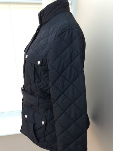 Lauren Ralph Lauren Anjalie Quilted Jacket - Black - Size XL - Picture 3 of 11