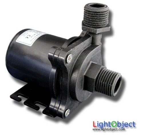 DC12V Wasserpumpe 264GPH (1000L/h) Hochtemperatur (100C) mit Drehzahlregelung - Bild 1 von 2