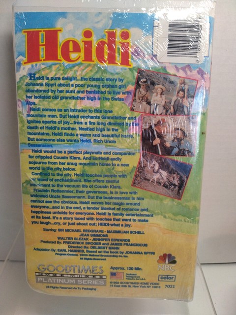 Heidi (VHS) for sale online | eBay