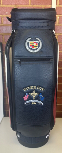 RARE OFFICAL 2004 RYDER CUP GOLF CART BAG OAKLAND HILLS EMBROIDERED ~ NEVER USED - Picture 2 of 17