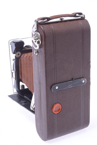 ✅ STEINHEIL? DELUXE, LUXUS 6X9CM 120 ROLL FILM CAMERA WUNSCHE ACTINAR 105MM LENS - Picture 6 of 11