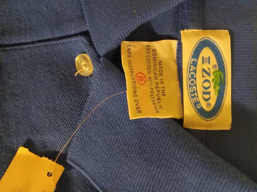 Girls Izod Lacoste polo shirts. Brand new with tags size 8 and 10 - Picture 3 of 6