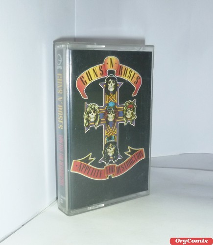Guns N' Roses - Appetite For Destruction - Mc Music Cassette Kassette Top - Bild 1 von 3