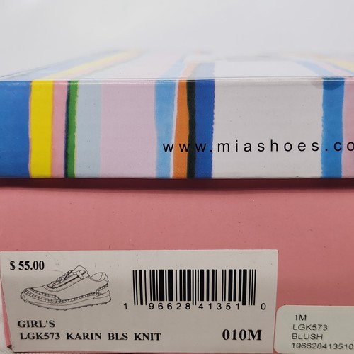 Size 10 Little Kids - MIA Karin - Blush Knit - Picture 9 of 9