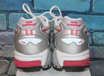 USA製・gemsportswear Lサイズ New Balance 718 Athletic Shoes Silver/Pink W718GP Women's