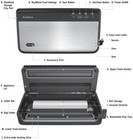 FoodSaver FM2435 Vacuum Sealer Plus Handheld Vacuum Sealer & Starter Kit, Silver