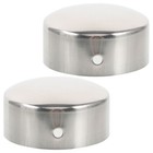 2Pcs Handlauf-Endkappen Aus Edelstahl Für Den Außenbereich Handläufe Endkappen