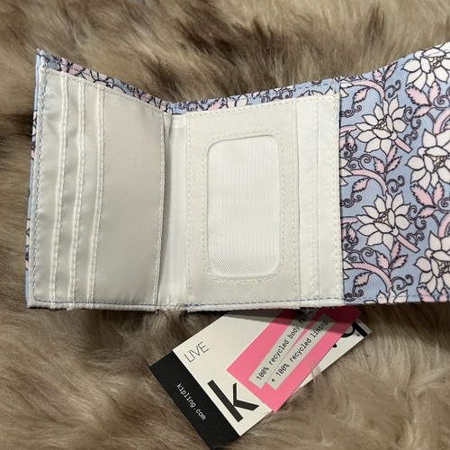 NWT Kipling Cece Wallet - Enchanted Blossoms Print - Picture 4 of 4