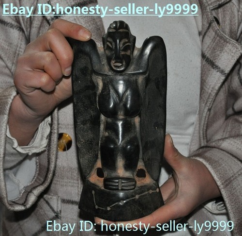 8,4" Fer Météorique Chinois outlet Feng Shui Exorcisme Animal Bizarre Statue L'oiseau