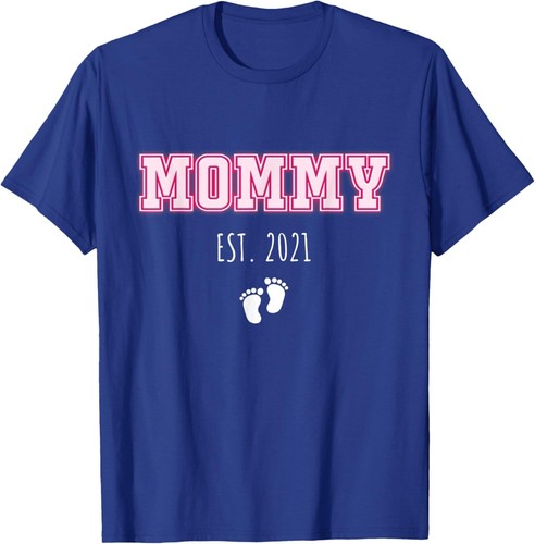 Mommy Est. 2021 | Expecting Mum Mother Gifts for New Mom T-Shirt Hoodie - Picture 8 of 11