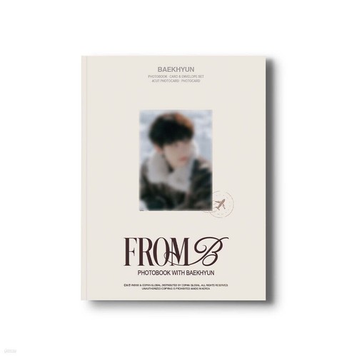 Libro de fotos K-POP BAEKHYUN EXO Suiza DESDE B QR Card + Photobook + Photocard + etc. - Imagen 13 de 13