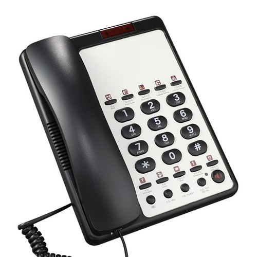 B188B Corded Telephone Fixed Landline Phone for Front Desk Customer Services - Zdjęcie 3 z 10