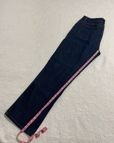 Bill Blass Jeans Signature Fit Womens 100% Cotton Size 12 Denim Blue#1620 - Picture 6 of 6