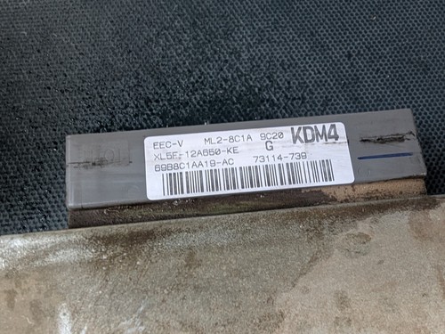 XL5F-12A650-KE 1999 Ford Ranger Mazda B3000 3.0L Engine Control Unit ECU ECM - 第 2/2 張圖片