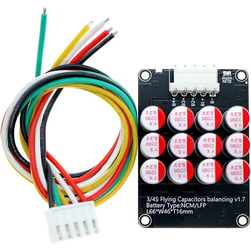 4S 5A bilanciatore intero gruppo equalizzatore batteria attivo BMS agli ioni di litio/LiFePo4 LTO - Foto 4 di 15