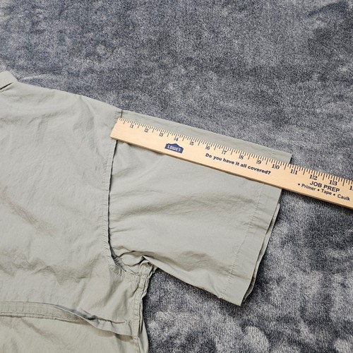 World Wide Sportsman Shirt Mens XL Outdoor Vented Fishing Pocket Button Up Gray - Picture 11 of 11