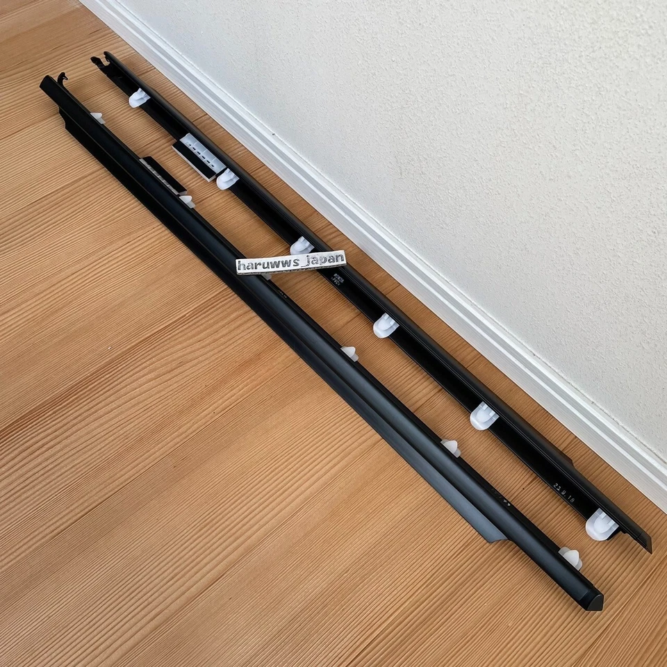 Genuine HONDA S2000 AP1 AP2 Front Door Window Molding Right Left Set JDM OEM NEW - Imagem 2 de 4