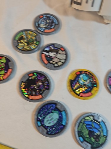 Anime Yokai Watch DX Yo-Kai Wrist Watch  15 Discs Medals Cosplay Bandai **TESTED - Picture 11 of 14