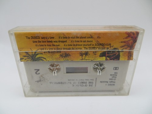 THE DUKES OF STRATOSPHEAR - 25 O'CLOCK (Cassette Tape, 1985) - Picture 4 of 4