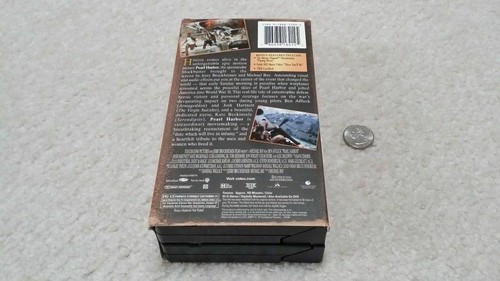 VHS Pearl Harbor, 1997, Two Tapes 2, Color, PG-13, 60th Anniversary - Picture 2 of 11