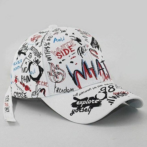 Hip Hop Graffiti Baseball Cap - Picture 3 of 5