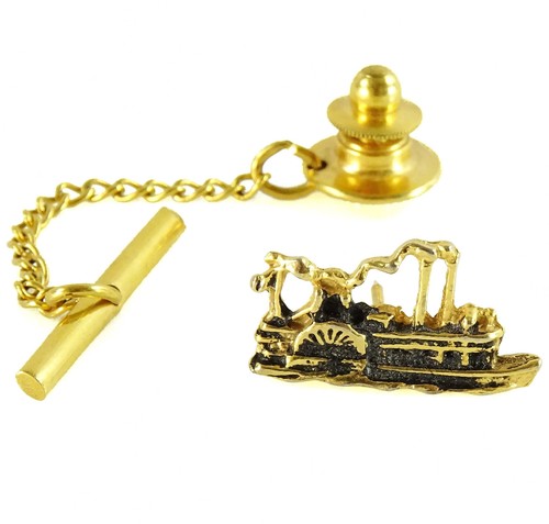 Steamboat Vintage Tie Tack Pin