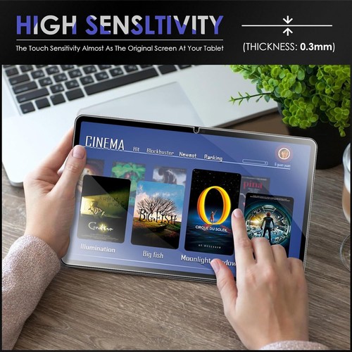 2 Pcs Honor Pad X8 Pro 11.5 in Screen Protector Shield Tempered Glass Film Cover - Picture 6 of 12