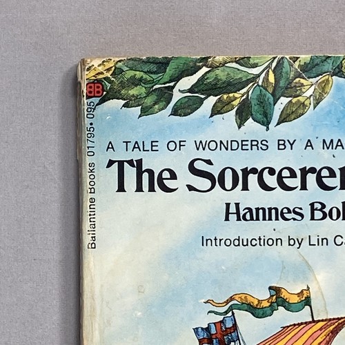 VTG THE SORCERER'S SHIP 1969 Hannes Bok 1st Ballantine PB Ed. Adult Fantasy - Picture 2 of 16