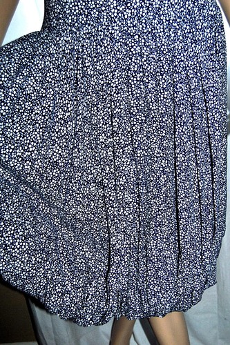 Vintage 70s Outlines Debora Kuchne Backless Dress Floral Muted sz 8 - Picture 2 of 10