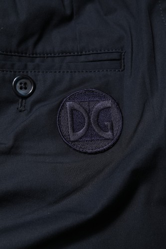 DOLCE & GABBANA Shorts Dark Blue Cotton Bermuda Sweatshorts IT46/W32/S 640usd - Picture 7 of 7